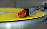 Stock photo of a turntable